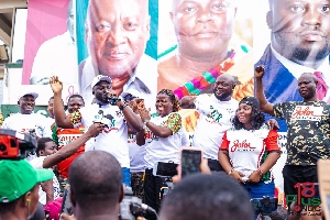 NDC supporters in Ashanti Region
