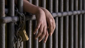 Behind bars