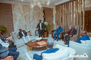 Christian Council in a meeting with Bawumia