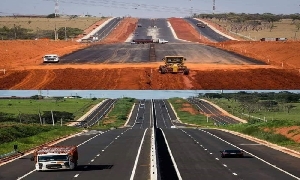 Propesed  Accra-Kumasi expressway