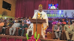 The Minister for Local Government, Chieftaincy, and Religious Affairs, Ahmed Ibrahim