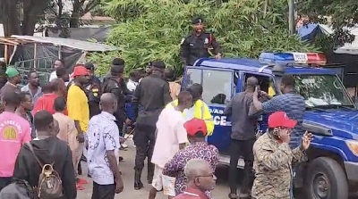 Police making arrests at NPP Bantama constituency election