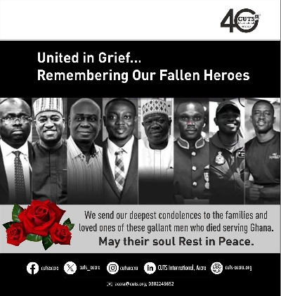Mourning the eight lost souls