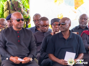 President Mahama at the Adua ceremony