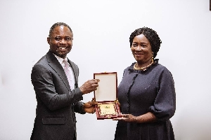 Kwabena Mintah Akandoh and Prof Opoku-Agyemang