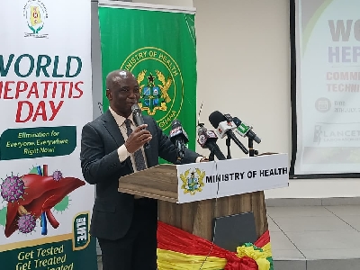 Desmond Boateng, Chief Director of the Ministry of Health
