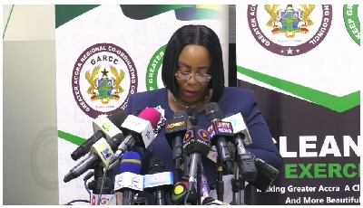 Linda Ocloo , MP for Shai-Osudoku