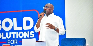 Dr Bawumia on his campaign trail in Ashanti Region