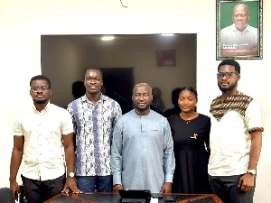 Okai Mintah and TEIN -UG executives