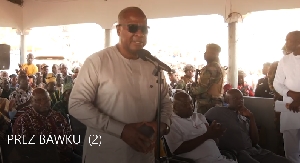 Mahama in Bawku