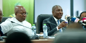 Majority and Minority Leaders  speaking at pre-parliamentary conference