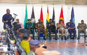 IGP's meeting with heads of political parties in Accra