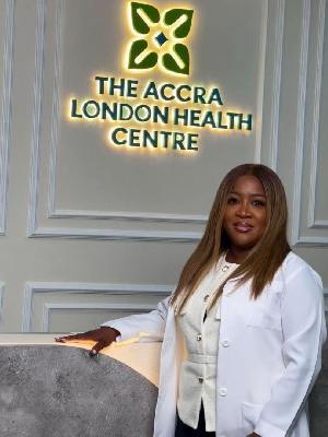 Dr Vanessa Apea of The Accra London Health Centre