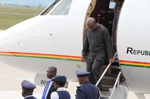 Mahama embarks on a trip to Burkina Fasso