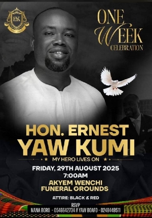 The late Ernest Kumi