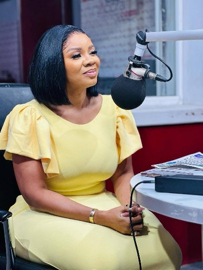 Serwaa Amihere at Accra FM
