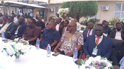Dr Hintermann Mbroh is the CEO of Ho Teaching Hospital