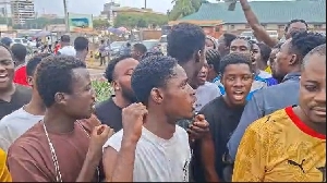 NPP supporters picket EOCO HQ over Miracles Aboagye arrest