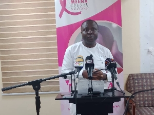 Ibrahim Oppong Kwarteng, Executive Director, Meena Breast Cancer Foundation