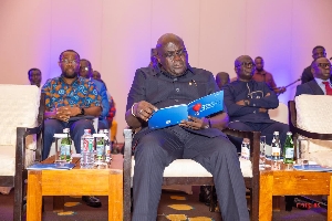 Julius Debrah at the event in Accra