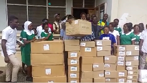 tHE MP presenting the items to the directorate