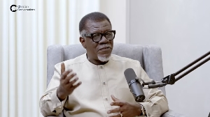 Pastor Mensa Otabil on the Christian Conversations podcast on his official YouTube channel