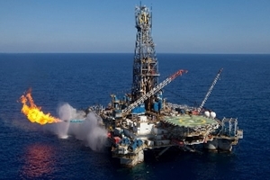 Oilfield in Cape three points