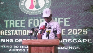 Mr Sulemana Yusif addressing stakeholders at the forum