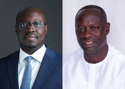 Dr Ato Forson and Emmaneul Armah Kofi-Buah