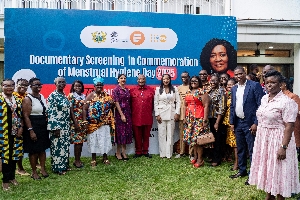 Stakeholders at the premiere of  the documentary