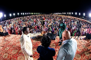 Archbishop Charles Agyinasare on his fifth missionary visit to Pakistan