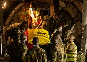 The body being air lifted