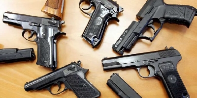 Pistols seized at Tema port