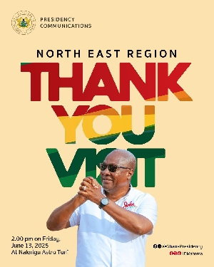 Mahama's Thank You Tour
