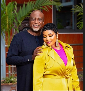 Hopeson Adorye and Empress Gifty
